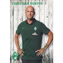 Autogramm Fussball | SV Werder Bremen | 2016 | Christian VANDER 