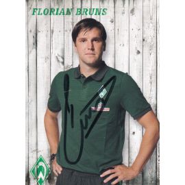 Autogramm Fussball | SV Werder Bremen | 2016 | Florian BRUNS