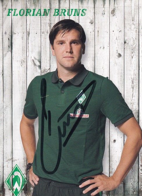 Autogramm Fussball | SV Werder Bremen | 2016 | Florian BRUNS