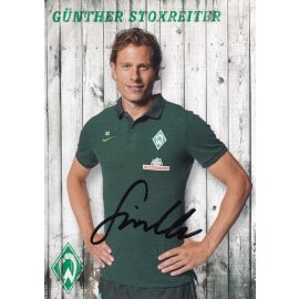 Autogramm Fussball | SV Werder Bremen | 2016 | Günther STOXREITER