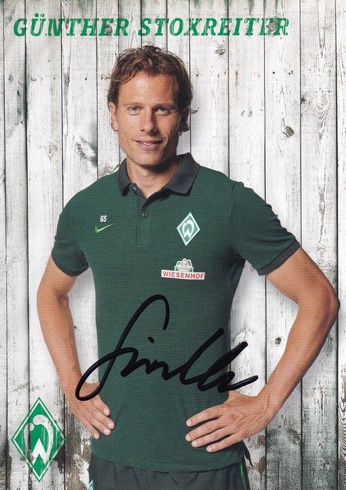 Autogramm Fussball | SV Werder Bremen | 2016 | Günther STOXREITER