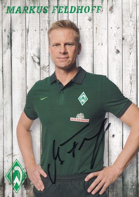 Autogramm Fussball | SV Werder Bremen | 2016 | Markus FELDHOFF