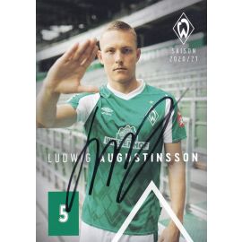 Autogramm Fussball | SV Werder Bremen | 2020 | Ludwig AUGUSTINSSON