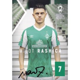 Autogramm Fussball | SV Werder Bremen | 2020 | Milot RASHICA
