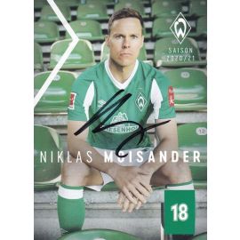 Autogramm Fussball | SV Werder Bremen | 2020 | Niklas MOISANDER