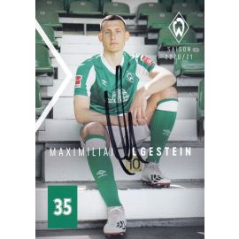 Autogramm Fussball | SV Werder Bremen | 2020 | Maximilian EGGESTEIN
