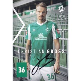 Autogramm Fussball | SV Werder Bremen | 2020 | Christian GROSS