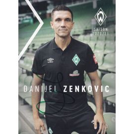 Autogramm Fussball | SV Werder Bremen | 2020 | Danijel ZENKOVIC