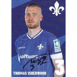 Autogramm Fussball | SV Darmstadt 98 | 2021 | Thomas ISHERWOOD