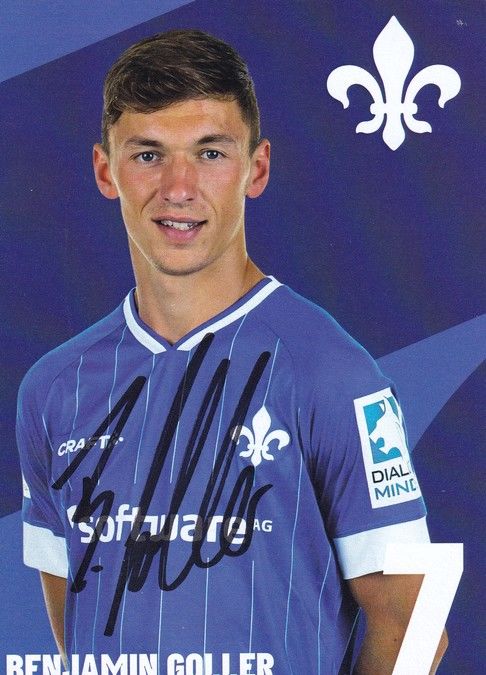 Autogramm Fussball | SV Darmstadt 98 | 2021 | Benjamin GOLLER