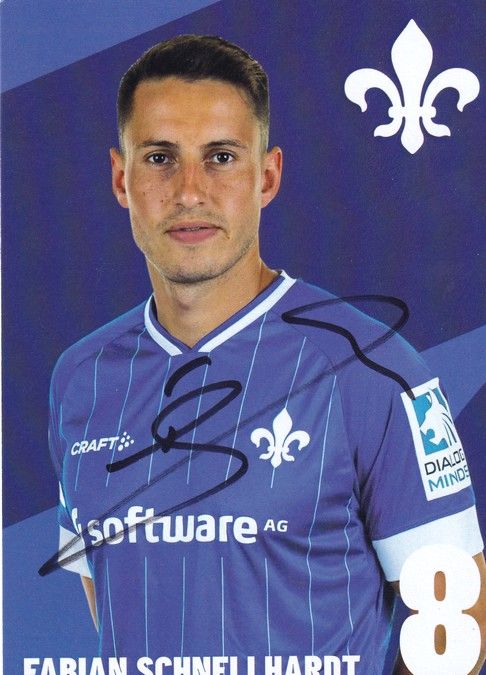Autogramm Fussball | SV Darmstadt 98 | 2021 | Fabian SCHNELLHARDT
