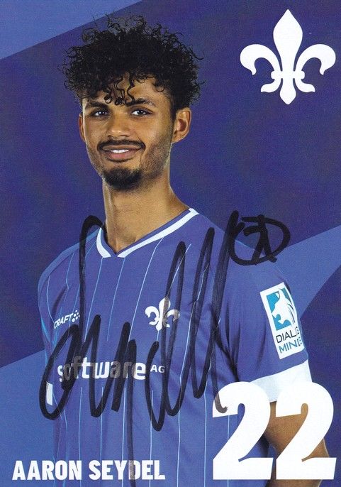 Autogramm Fussball | SV Darmstadt 98 | 2021 | Aaron SEYDEL