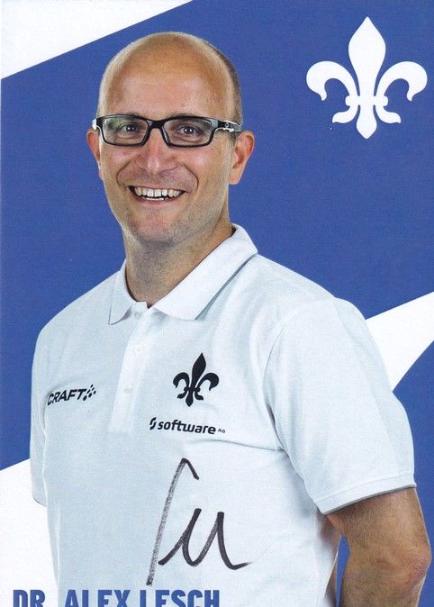 Autogramm Fussball | SV Darmstadt 98 | 2021 | Dr. Alex LESCH