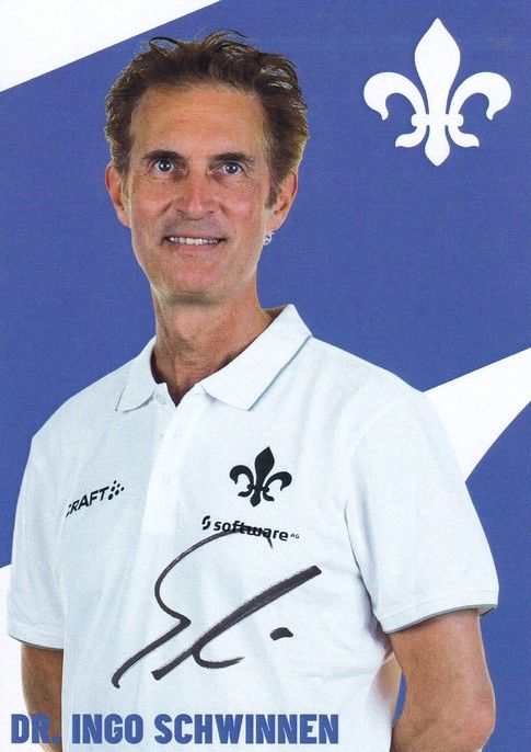 Autogramm Fussball | SV Darmstadt 98 | 2021 | Dr. Ingo SCHWINNEN