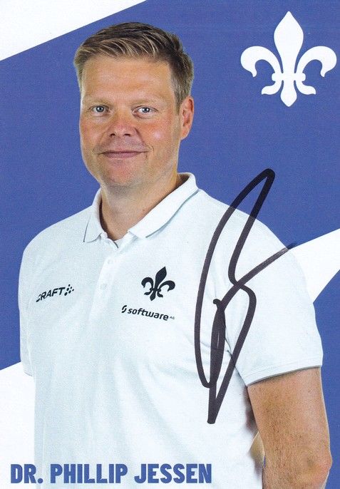 Autogramm Fussball | SV Darmstadt 98 | 2021 | Dr. Phillip JESSEN