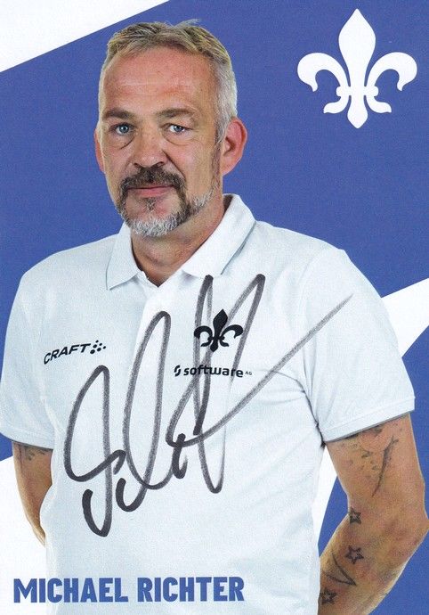 Autogramm Fussball | SV Darmstadt 98 | 2021 | Michael RICHTER