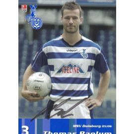 Autogramm Fussball | MSV Duisburg | 2005 | Thomas BAELUM