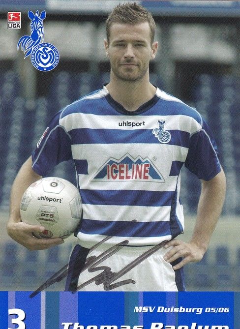 Autogramm Fussball | MSV Duisburg | 2005 | Thomas BAELUM