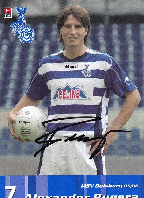 Autogramm Fussball | MSV Duisburg | 2005 | Alexander BUGERA