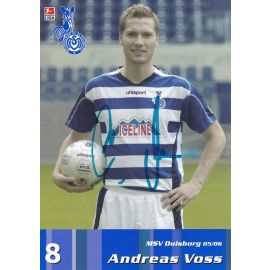 Autogramm Fussball | MSV Duisburg | 2005 | Andreas VOSS
