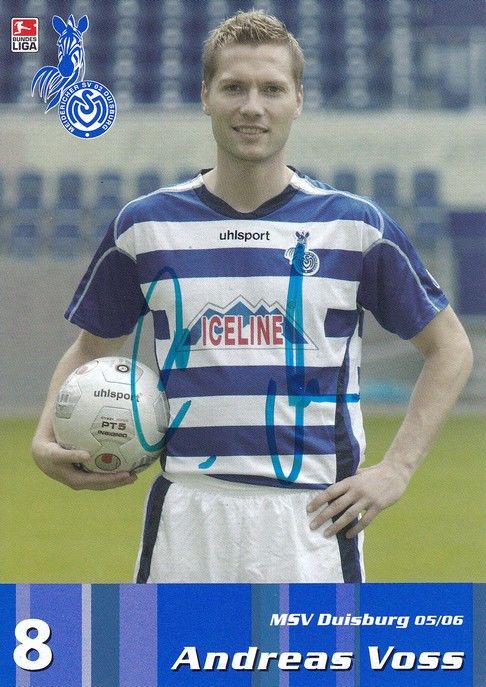 Autogramm Fussball | MSV Duisburg | 2005 | Andreas VOSS