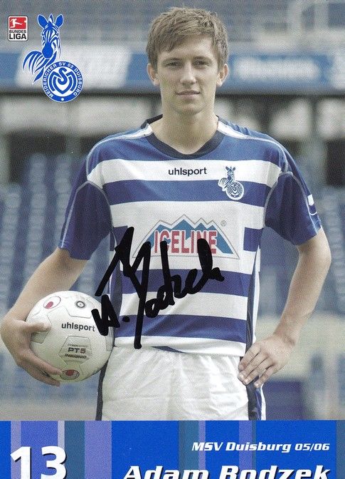 Autogramm Fussball | MSV Duisburg | 2005 | Adam BODZEK