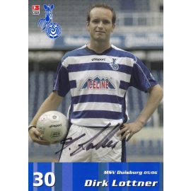 Autogramm Fussball | MSV Duisburg | 2005 | Dirk LOTTNER