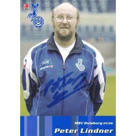 Autogramm Fussball | MSV Duisburg | 2005 | Peter LINDNER