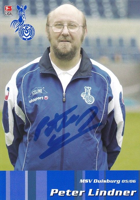 Autogramm Fussball | MSV Duisburg | 2005 | Peter LINDNER
