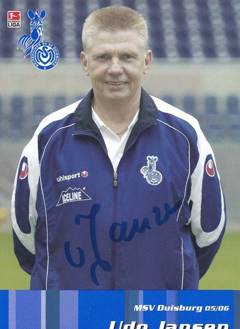 Autogramm Fussball | MSV Duisburg | 2005 | Udo JANSEN