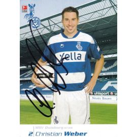 Autogramm Fussball | MSV Duisburg | 2007 | Christian WEBER