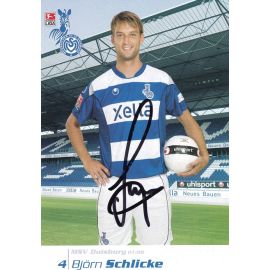 Autogramm Fussball | MSV Duisburg | 2007 | Björn SCHLICKE