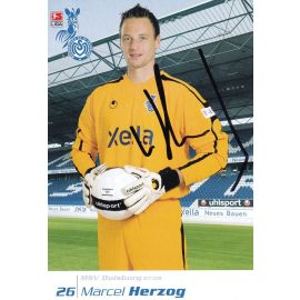 Autogramm Fussball | MSV Duisburg | 2007 | Marcel HERZOG