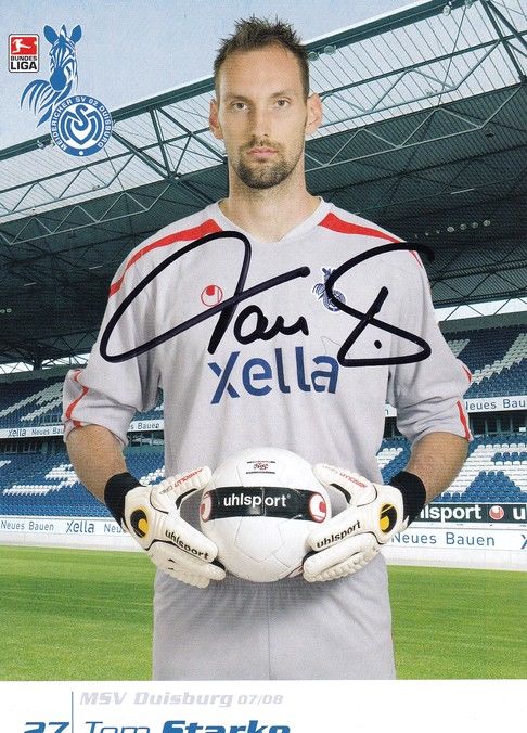 Autogramm Fussball | MSV Duisburg | 2007 | Tom STARKE