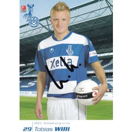 Autogramm Fussball | MSV Duisburg | 2007 | Tobias WILLI