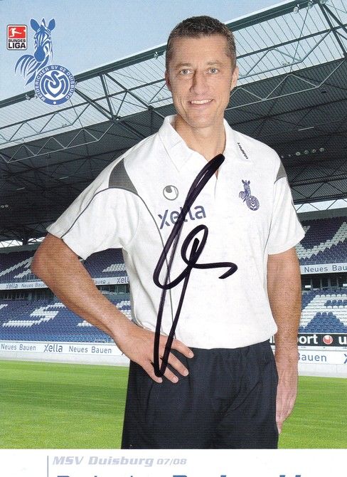 Autogramm Fussball | MSV Duisburg | 2007 | Dr. Lothar ROSLAWSKI