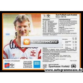 Autogramm Fussball | KFC Uerdingen 05 | 1991 | Thorsten CHMIELEWSKI