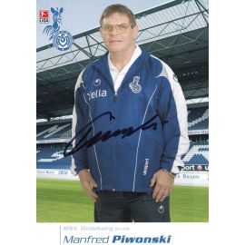 Autogramm Fussball | MSV Duisburg | 2007 | Manfred PIWONSKI