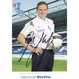 Autogramm Fussball | MSV Duisburg | 2007 | Manfred STEFES