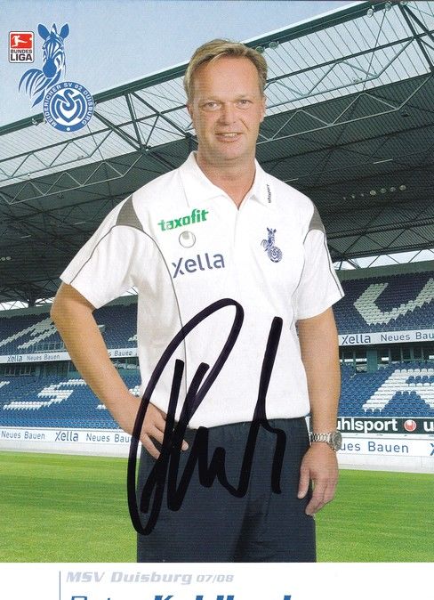 Autogramm Fussball | MSV Duisburg | 2007 | Peter KUHLBACH