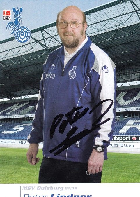 Autogramm Fussball | MSV Duisburg | 2007 | Peter LINDNER