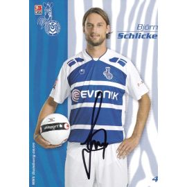 Autogramm Fussball | MSV Duisburg | 2008 | Björn SCHLICKE