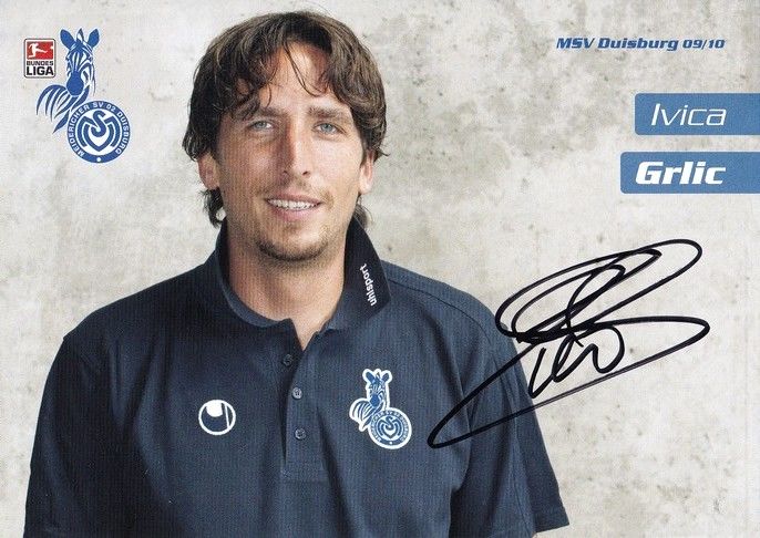 Autogramm Fussball | MSV Duisburg | 2009 | Ivica GRLIC 