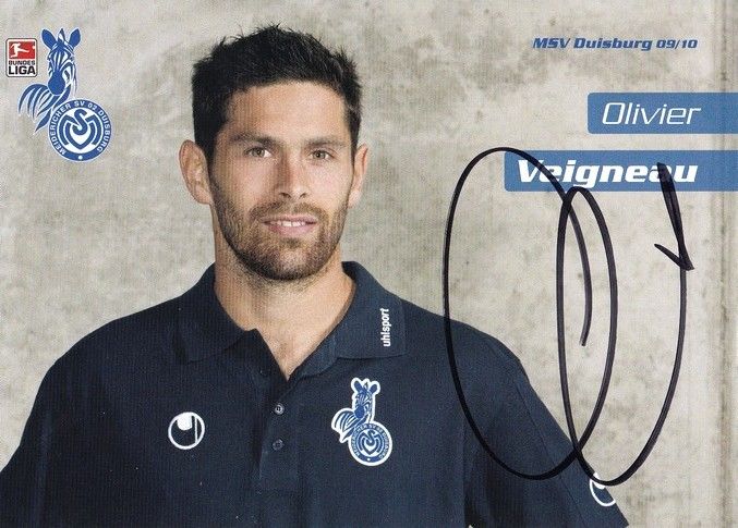 Autogramm Fussball | MSV Duisburg | 2009 | Oliver VEIGNEAU 