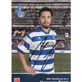 Autogramm Fussball | MSV Duisburg | 2010 | Benjamin KERN 