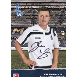 Autogramm Fussball | MSV Duisburg | 2010 | Jens VERGERS