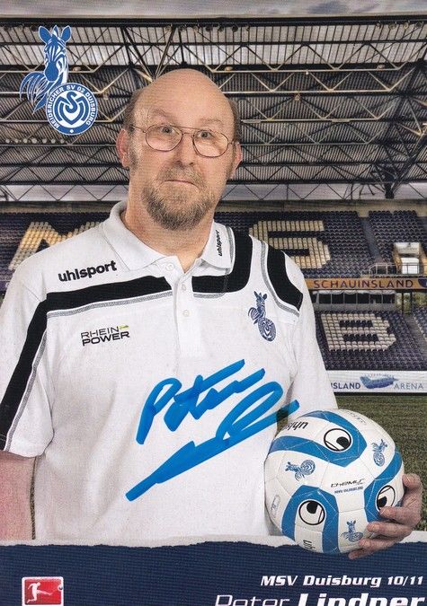 Autogramm Fussball | MSV Duisburg | 2010 | Peter LINDNER 