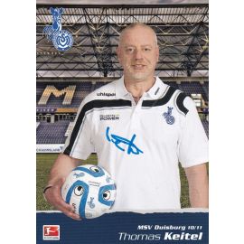 Autogramm Fussball | MSV Duisburg | 2010 | Thomas KEITEL