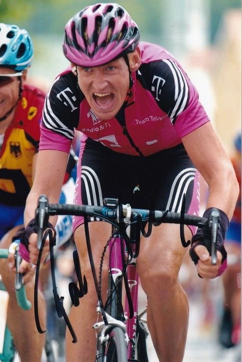 Autogramm Radsport | Rolf ALDAG | 2002 Foto (Rennszene Color Telekom)