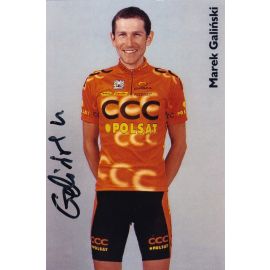 Autogramm Radsport | Marek GALINSKI | 2003 Foto (Portrait Color CCC)
